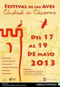 Festival de las Aves Cáceres 17-19 de mayo